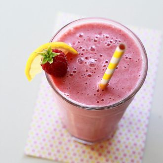 Raspberry Lemonade Smoothie