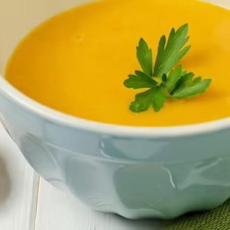 Carrot Soup with Orange and Ginger